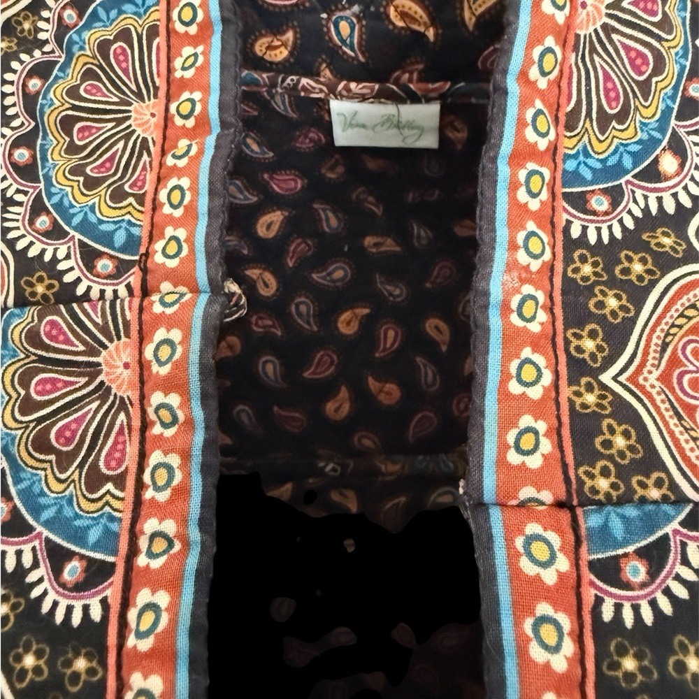 Vera Bradley Multicolor Paisley Tote - Picture 3 of 4